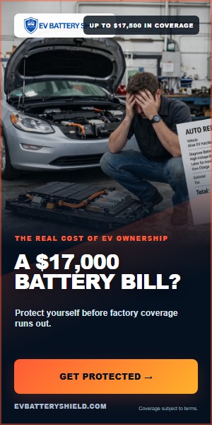 EV Battery Shield Battery Bill ad, 300 by 600