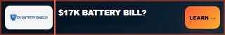 EV Battery Shield Battery Bill ad, 320 by 50