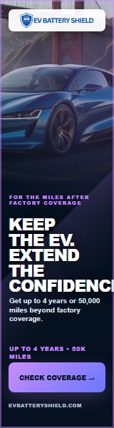 EV Battery Shield Long Haul ad, 160 by 600