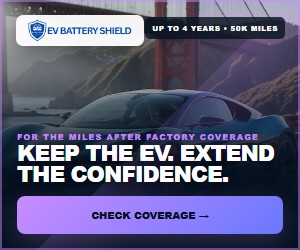 EV Battery Shield Long Haul ad, 300 by 250