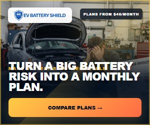 EV Battery Shield Predictable Cost ad, 300 by 250