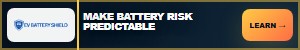 EV Battery Shield Predictable Cost ad, 300 by 50