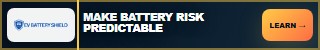 EV Battery Shield Predictable Cost ad, 320 by 50