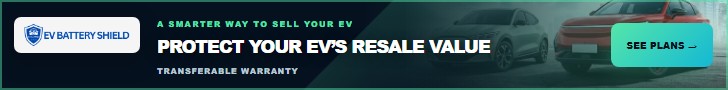 EV Battery Shield Resale Value ad, 728 by 90