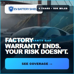 EV Battery Shield Warranty Gap ad, 250 by 250