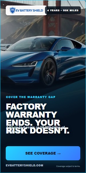 EV Battery Shield Warranty Gap ad, 300 by 600
