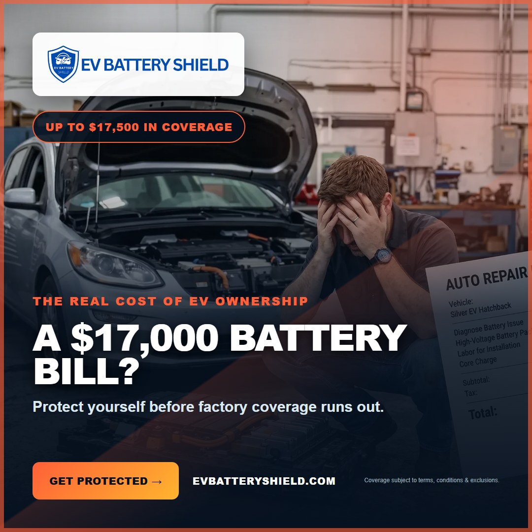 EV Battery Shield Battery Bill ad, 1080 by 1080