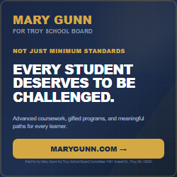 Mary Gunn Every Learner Challenged ad, 250 by 250