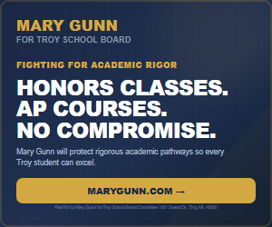 Mary Gunn Honors Excellence ad, 300 by 250