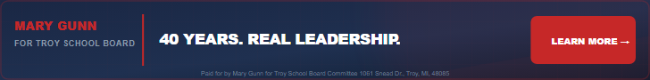 Mary Gunn Steady Leadership ad, 728 by 90